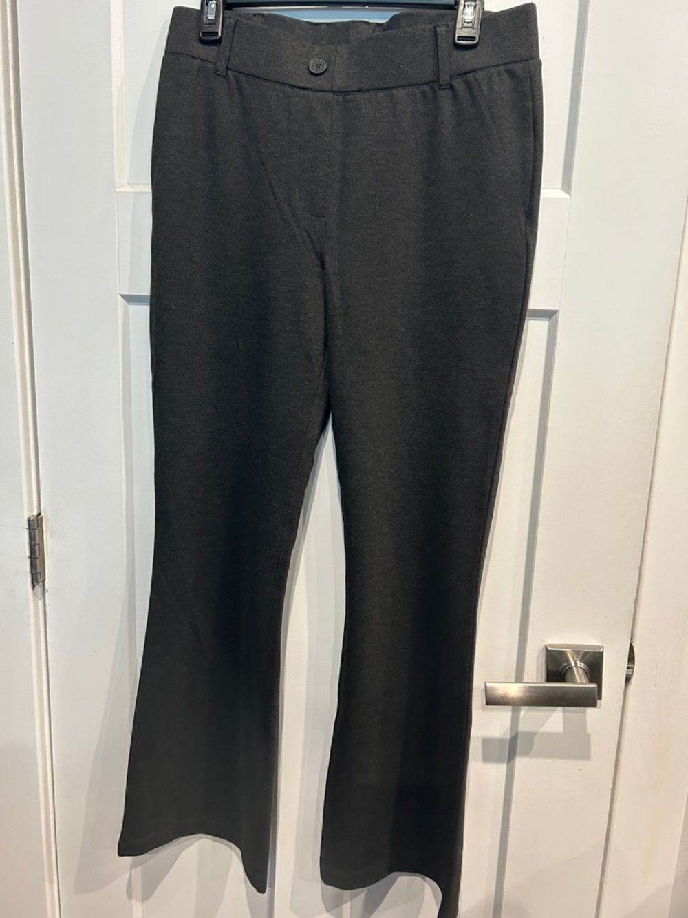 Large BETABRAND Charcoal Gray Dress Yoga Pants Large Petite